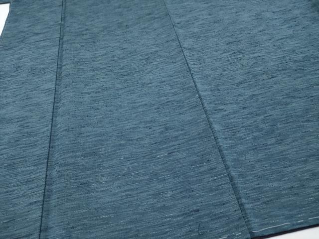 平和屋着物●極上　男性　紬　アンサンブル　錆鼠色地　逸品　未使用　CYAA4538s6