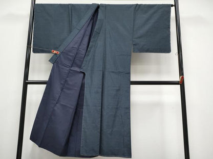 平和屋着物●極上　男性　本場大島紬　アンサンブル　亀甲柄　逸品　未使用　CYAA4539s6