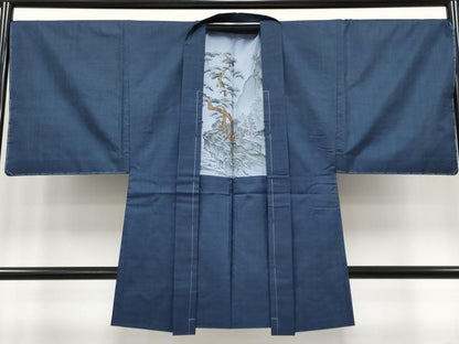 平和屋着物●極上　男性　本場大島紬　アンサンブル　100亀甲　総詰め　逸品　未使用　CYAA4541s6