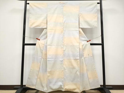 平和屋着物●極上　紅花紬　米沢　新田英行　新田間道　逸品　CYAA4552s6