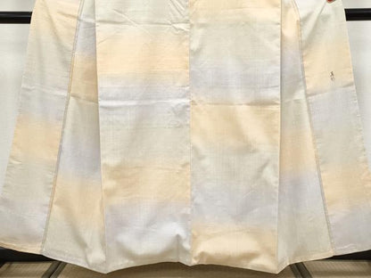 平和屋着物●極上　紅花紬　米沢　新田英行　新田間道　逸品　CYAA4552s6