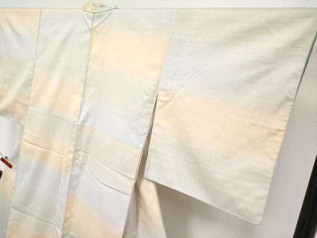 平和屋着物●極上　紅花紬　米沢　新田英行　新田間道　逸品　CYAA4552s6