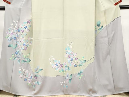 平和屋本店●極上　訪問着　友禅　枝花文　逸品　CYAA5106s6