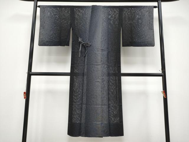 平和屋着物∞極上　スリーシーズン　春夏秋　塵除け　道中着　京呉服　おか善　ロング丈　枝花紋紗　暈し染め　逸品　CYAA4574s6