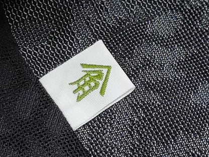 平和屋着物∞極上　スリーシーズン　春夏秋　塵除け　道中着　京呉服　おか善　ロング丈　枝花紋紗　暈し染め　逸品　CYAA4574s6
