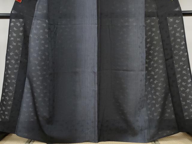 平和屋着物＊極上　夏物　小紋　もじり織　跳兎　逸品　CYAA5088s6