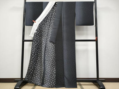 平和屋着物＊極上　夏物　小紋　もじり織　跳兎　逸品　CYAA5088s6
