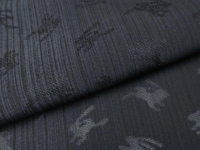 平和屋着物＊極上　夏物　小紋　もじり織　跳兎　逸品　CYAA5088s6