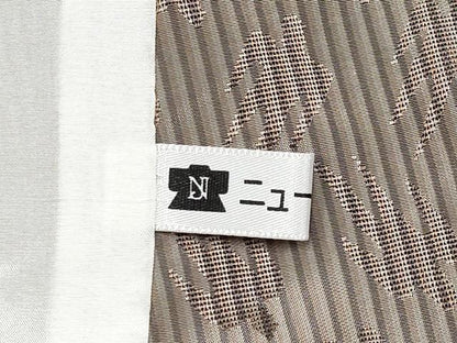 平和屋着物＊極上　夏物　小紋　萬次郎　すかし織　燕　逸品　CYAA4586s6