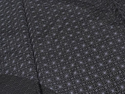 平和屋本店●極上 本場大島紬 訪問着 総刺繍 刺し子 道長吉祥文 逸品 CYAA4590s6