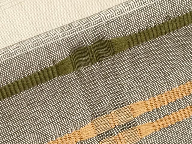 平和屋本店●極上　藤山千春　九寸名古屋帯　吉野間道　逸品　未使用　CYAA4610s6
