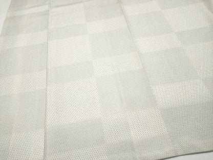 平和屋着物●極上　本塩沢　110亀甲　変わり市松文様　逸品　CYAA5107s6
