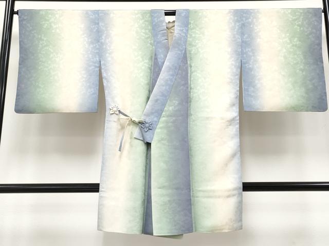 平和屋着物∞極上　道中着　ロング丈　舞桜地紋　暈し染め　逸品　CYAA4639s6