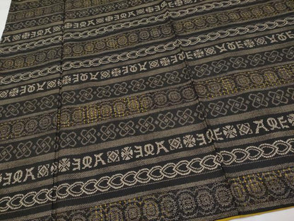 平和屋本店●極上 中国三大刺繍 スワトウ刺繍 本場大島紬 9マルキ 横段吉祥文 逸品 CYAA4647s6