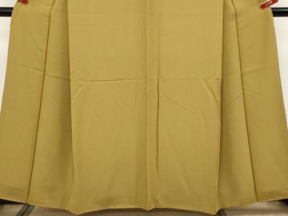 平和屋着物●極上　色無地　桑茶色地　鈴乃屋扱い　逸品　CYAA4663s6