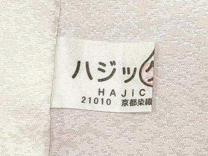 平和屋着物●上質な長襦袢　袷　流線文　暈し染め　薄桜色地　逸品　未使用　CYAA4684s6