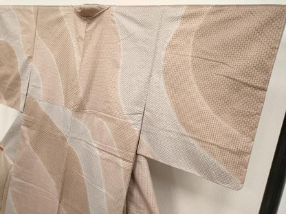 平和屋着物●極上　中国三大刺繍　スワトウ刺繍　総刺繍　本場大島紬　訪問着　流線文　逸品　未使用　CYAA4704s6