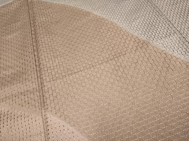 平和屋着物●極上　中国三大刺繍　スワトウ刺繍　総刺繍　本場大島紬　訪問着　流線文　逸品　未使用　CYAA4704s6