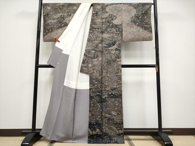 平和屋本店●極上　前田仁仙　仁仙更紗　訪問着　御所解文　さが美扱い　逸品　CYAA4725s6
