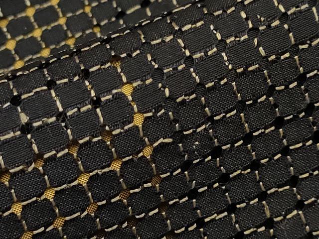 平和屋着物●極上　中国三大刺繍　スワトウ刺繍　総刺繍　小紋　変わり間道　黒地　逸品　CYAA4740s6