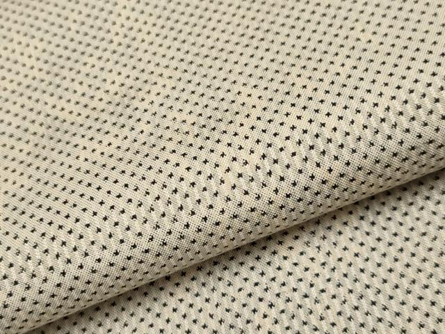 平和屋着物●極上　本場大島紬　白大島　7マルキ　霞文　逸品　CYAA4764s6