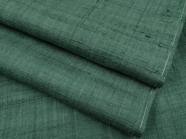 平和屋本店●極上　浦野理一　経節紬　色無地　革色地　逸品　未使用　CYAA4768s6