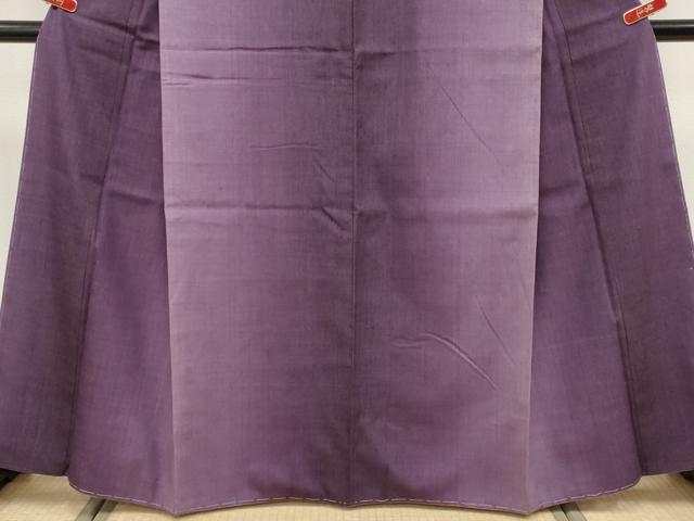 平和屋着物●極上　本場結城紬　重要無形文化財　間道　逸品　未使用　CYAA4770s6