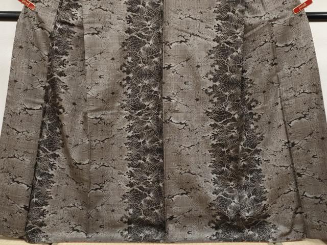 平和屋着物●極上　本場大島紬　割込み絣　松葉文　逸品　CYAA4778s6