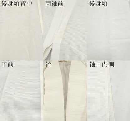 平和屋着物＊夏物 長襦袢 絽 白地 逸品 未使用 CYAA4816s6