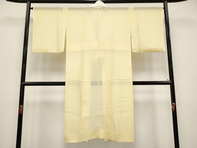 平和屋着物＊夏物　長襦袢　絽　淡黄色地　逸品　CYAA4817s6