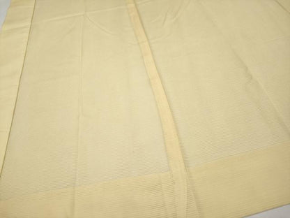 平和屋着物＊夏物　長襦袢　絽　淡黄色地　逸品　CYAA4817s6
