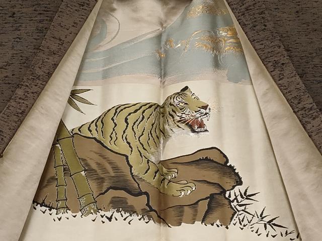 平和屋着物●極上　男性　紬　アンサンブル　色無地　憲法色地　逸品　CYAA4871s6