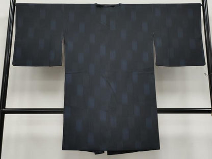 平和屋着物∞極上　道行コート　ロング丈　お召地　間道　逸品　CYAA4887s6