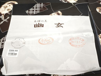 平和屋着物●極上　男性　長襦袢　単衣　友禅の美　幽玄　般若　反端付き　逸品　CYAA4889s6