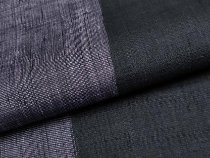 平和屋本店●極上　本場結城紬　重要無形文化財　間道　証紙付き　逸品　CYAA5104s6