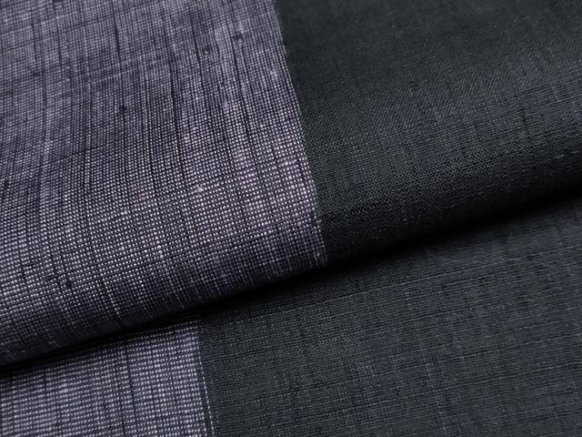 平和屋本店●極上　本場結城紬　重要無形文化財　間道　証紙付き　逸品　CYAA5104s6