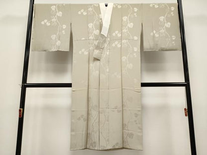 平和屋本店●極上　京都の名門ブランド　銀花仙　訪問着・長襦袢セット　舞花文　金彩　逸品　未使用　CYAA4895s6