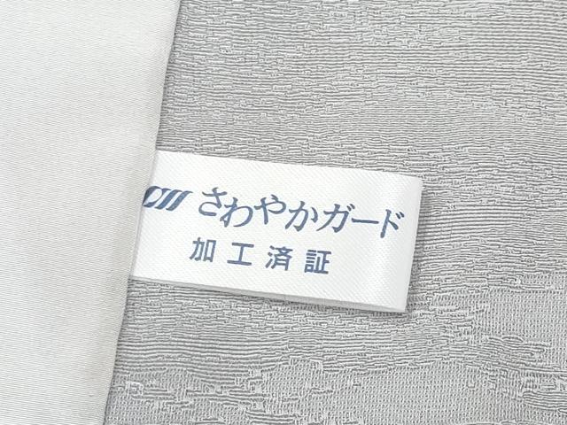 平和屋着物▽極上　小紋　単衣　猫　月　潤色地　逸品　未使用　CYAA4901s6