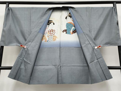平和屋着物●極上　男性　本場大島紬　アンサンブル　キングサイズ　100亀甲　総詰め　逸品　CYAA4908s6