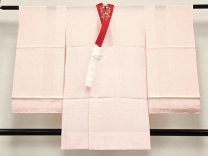 平和屋本店[]極上 京加賀友禅 百貫達雄 七五三 女の子 7歳 祝着 長襦袢セット 折り鶴舞花文 暈し染め 香色地 逸品 CYAA4910s6