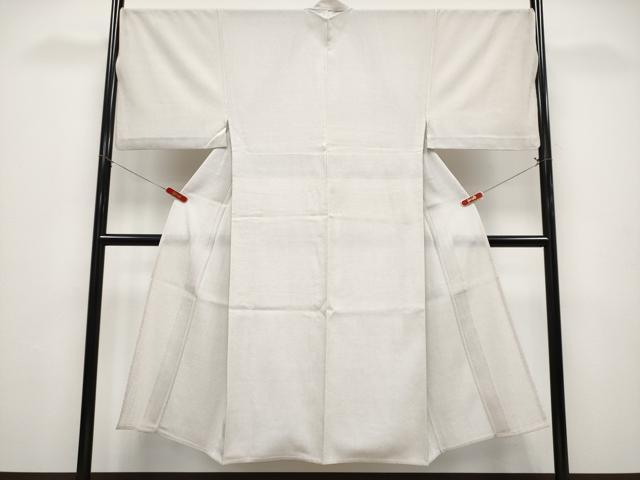 平和屋本店▽極上　男性　本塩沢　単衣　蚊絣　星野謹製　証紙付き　逸品　CYAA4938s6