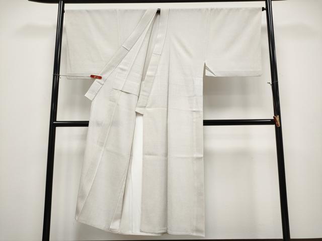 平和屋本店▽極上　男性　本塩沢　単衣　蚊絣　星野謹製　証紙付き　逸品　CYAA4938s6
