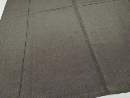 平和屋着物▽極上　男性　本塩沢　やまだ織　単衣　雪の中のきれ　証紙付き　逸品　CYAA4940s6