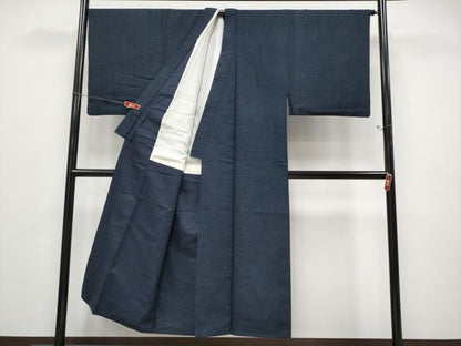 平和屋本店●極上　男性　綿薩摩　木綿　アンサンブル　80亀甲　総詰め　逸品　CYAA4959s6