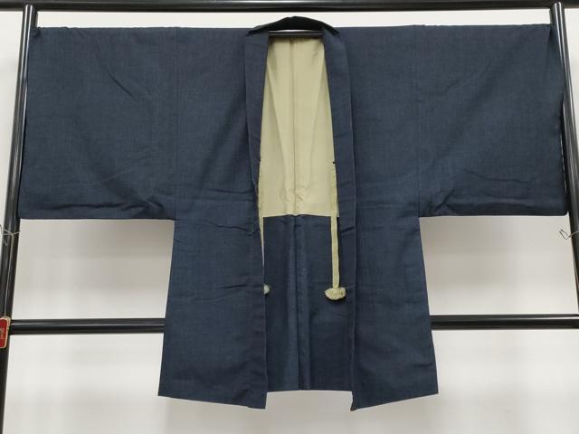平和屋本店●極上　男性　綿薩摩　木綿　アンサンブル　80亀甲　総詰め　逸品　CYAA4959s6