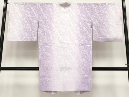 平和屋着物∞極上　BANKANわものや　スリーシーズン　春夏秋　塵除け　長羽織　花唐草紋紗　暈し染め　逸品　CYAA4963s6