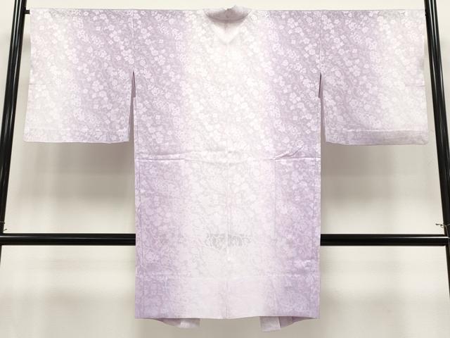 平和屋着物∞極上　BANKANわものや　スリーシーズン　春夏秋　塵除け　長羽織　花唐草紋紗　暈し染め　逸品　CYAA4963s6