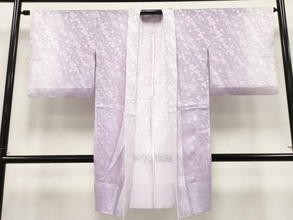 平和屋着物∞極上　BANKANわものや　スリーシーズン　春夏秋　塵除け　長羽織　花唐草紋紗　暈し染め　逸品　CYAA4963s6