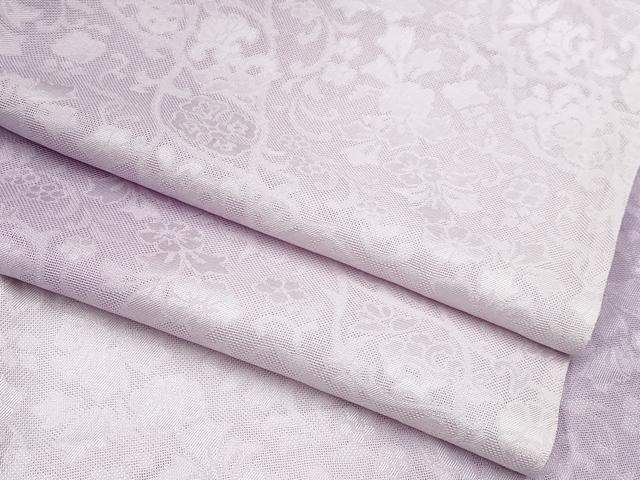 平和屋着物∞極上　BANKANわものや　スリーシーズン　春夏秋　塵除け　長羽織　花唐草紋紗　暈し染め　逸品　CYAA4963s6