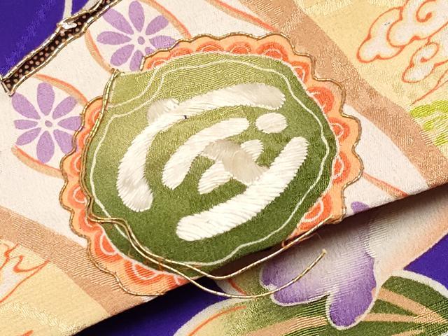 平和屋本店[]極上　アンティーク　大正ロマン　七五三　女の子　3歳　祝着　中国三大刺繍　相良刺繍　駒刺繍　宝船　逸品　CYAA4983s6